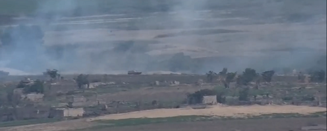 Видео: В Армении сообщили об отражении танкового наступления Азербайджана