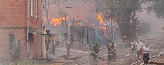 Три человека задержаны по делу о крупном пожаре в Ростове