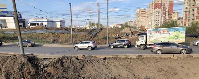 Жители Брянска протестуют против строительства дороги на Счастливой улице