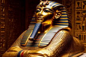 В Египте нашли нетронутое захоронение с позолоченной мумией