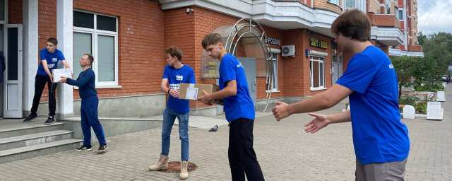 В г.о. Красногорск собрали очередную партию гуманитарной помощи для жителей ЛДНР