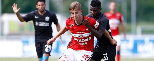 «Спартак» уступил «Нефтчи» в первом матче Руя Витории