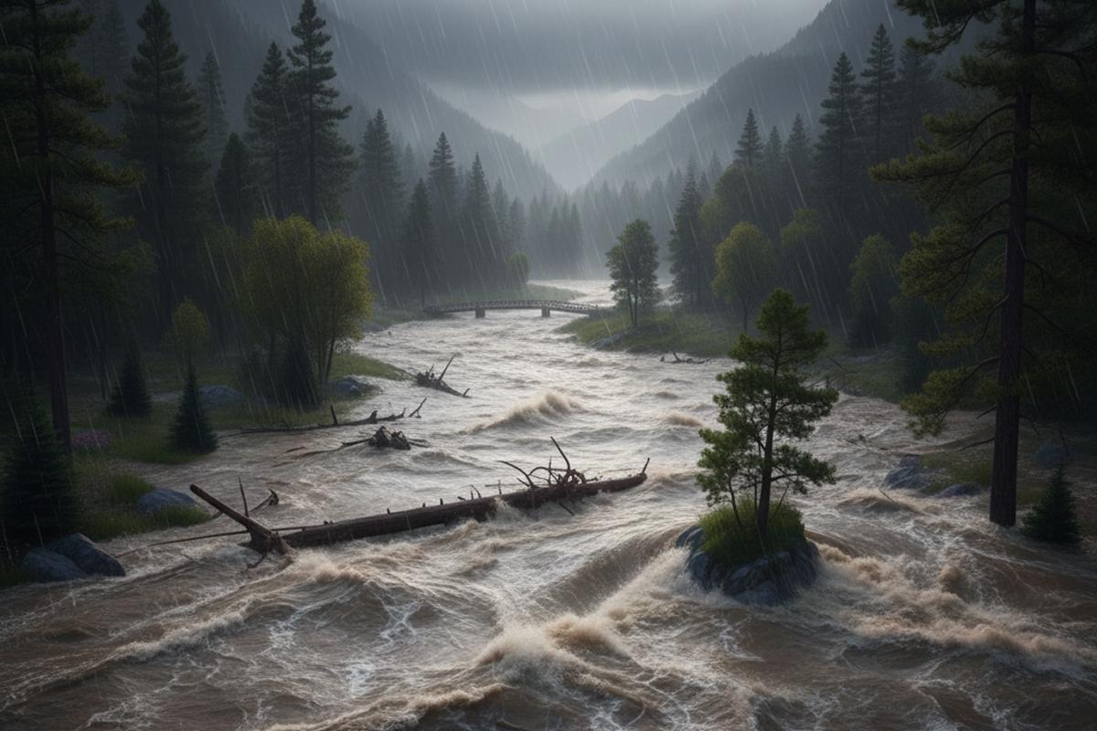 В шести муниципалитетах Краснодарского края ввели режим готовности к эвакуации из-за паводка