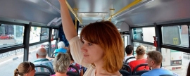 Духота и копоть в салонах: петербуржцы недовольны состоянием наземного общественного транспорта