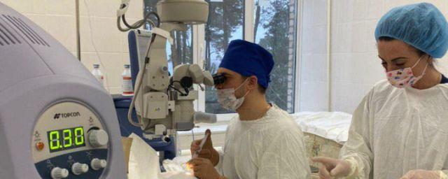 Егорьевские офтальмологи сделали пять операций по удалению катаракты