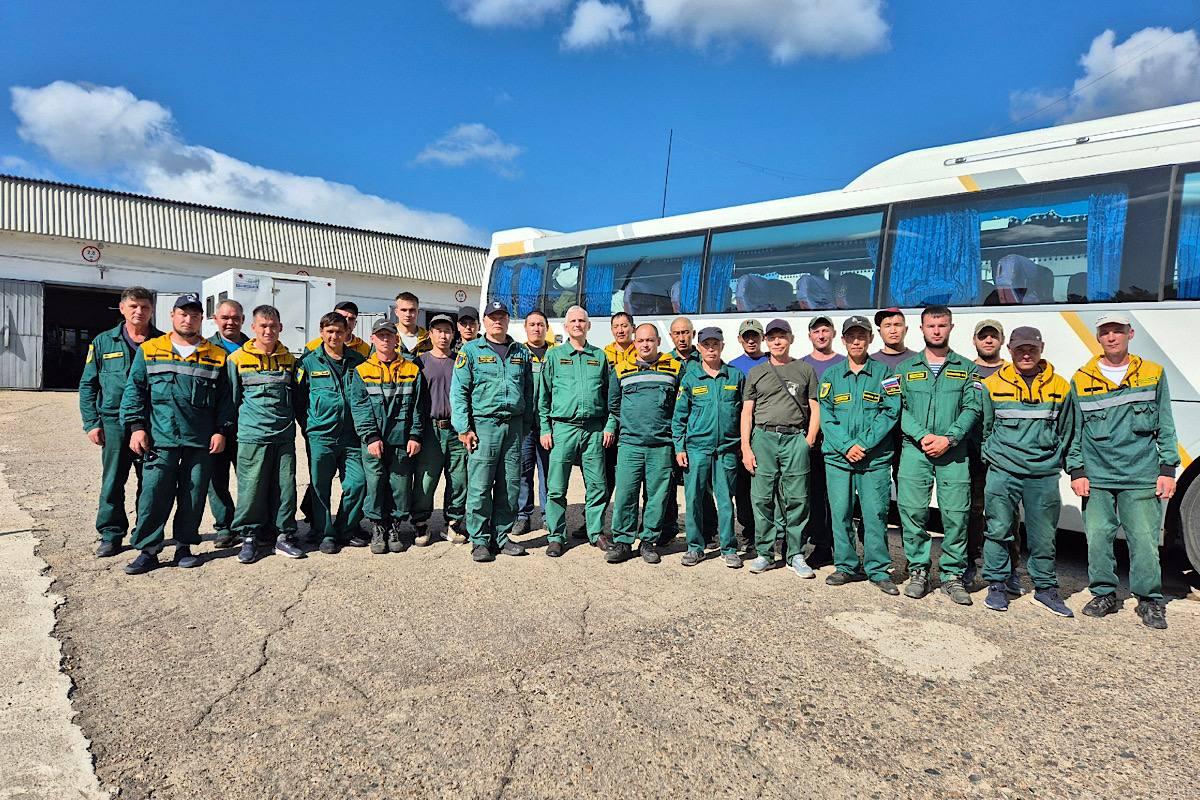 Тува запросила подкрепление из других регионов для борьбы с лесными пожарами