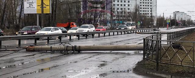 Жителей Красноярска предупредили о сильном ветре