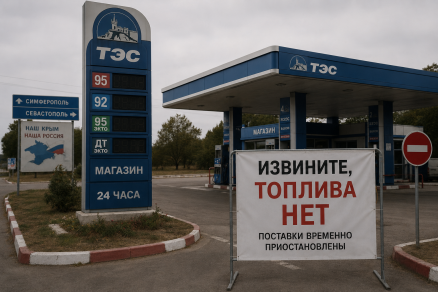 В Крыму и Севастополе ввели режим ЧС из-за топливного кризиса