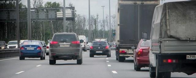 В Петербурге на КАД ограничат скоростной режим районе улицы Софийская