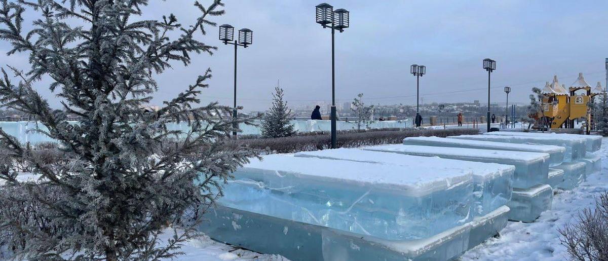 В Иркутске изо льда изготовят арку цесаревича и казачий струг