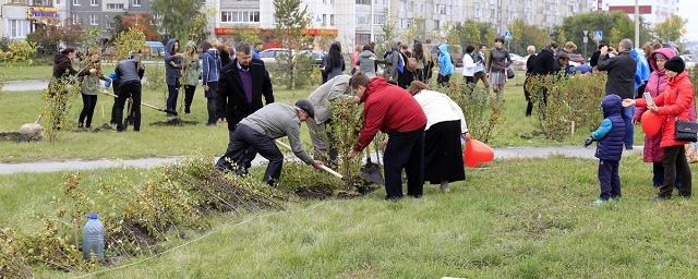 В Кургане у памятника Терентию Мальцеву заложили аллею