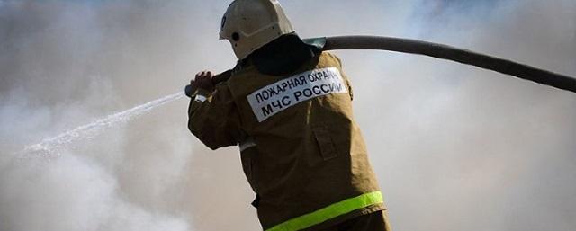 В Воронеже потушили пожар на каучуковом заводе