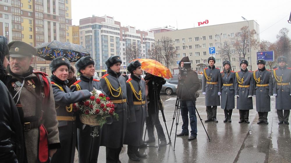 В Рязани в память о приезде Николая II открыли мемориальную доску