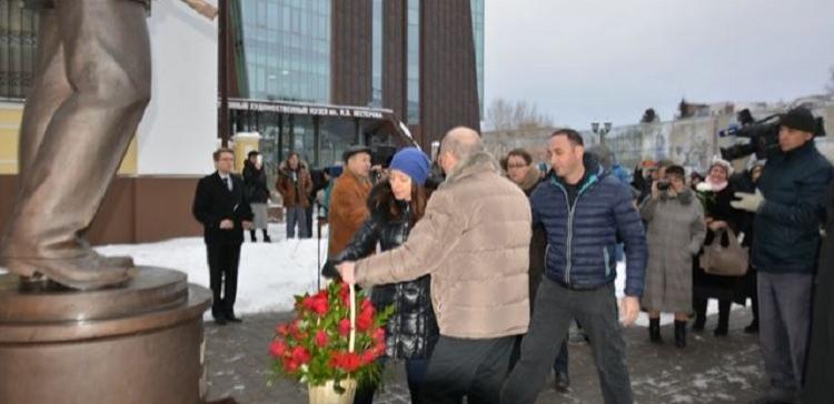 В Уфе торжественно открыли памятник художнику Михаилу Нестерову