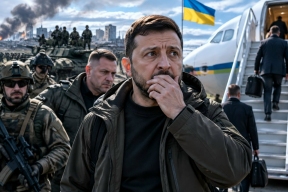 «Русские идут»: От чего на самом деле запаниковал Зеленский за минуты до вылета в Норвегию?