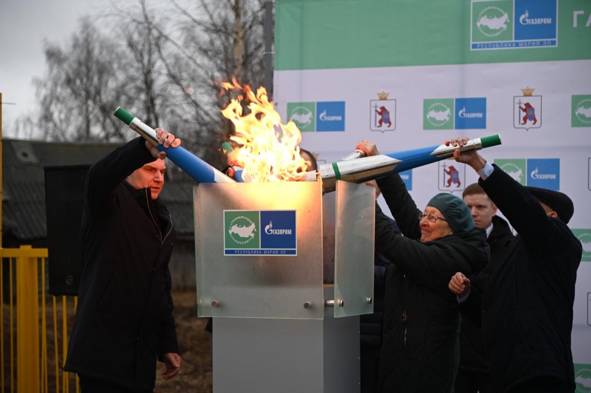 В Новоторъяльском районе к системе газоснабжения подключили шесть населенных пунктов