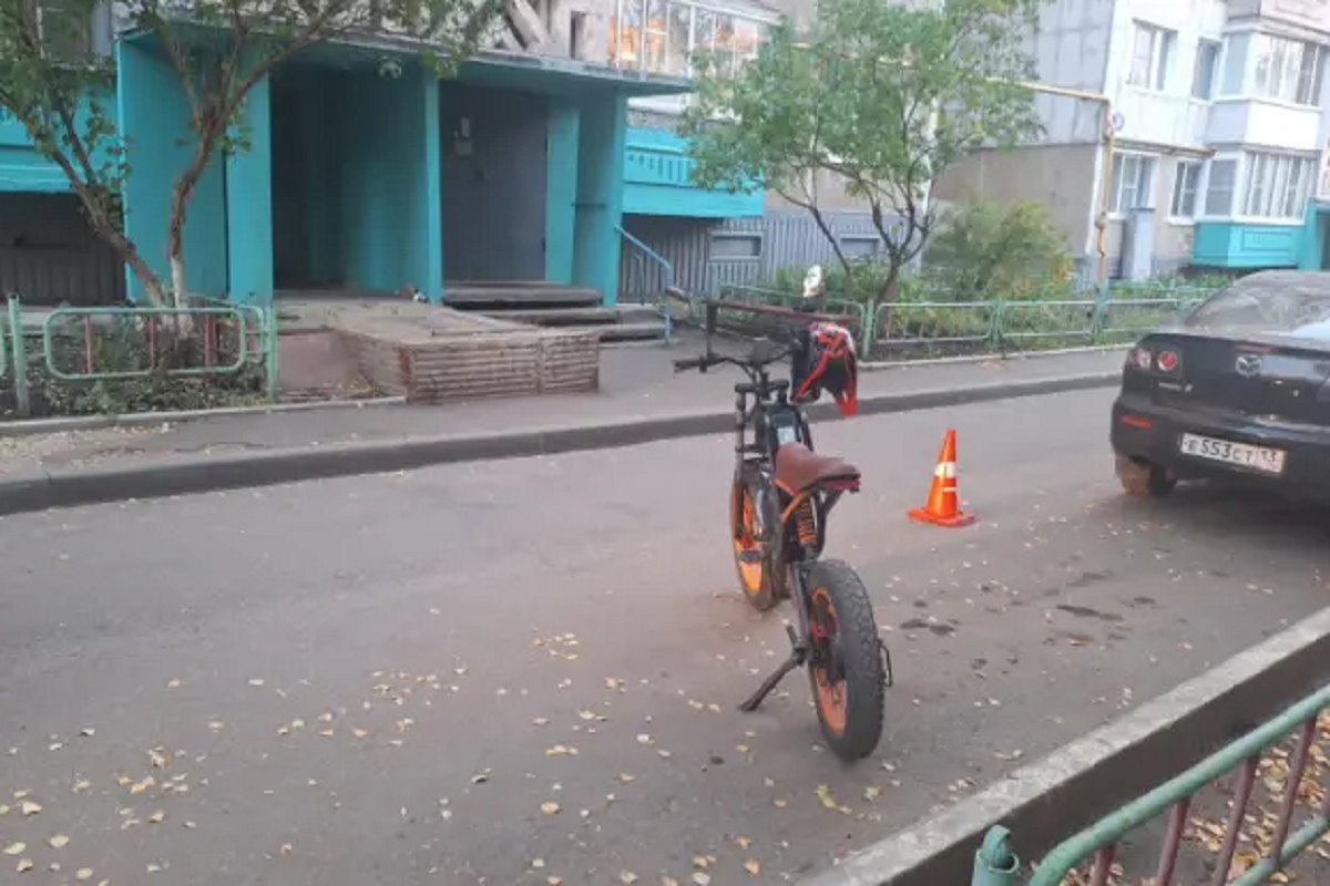 В Саранске водитель на электровелосипеде сбил пенсионера