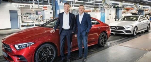 В Германии запустили производство нового Mercedes-Benz CLS