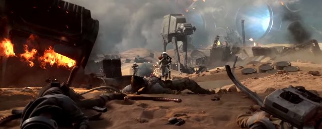 Компания EA опубликовала трейлер DLC Star Wars: Battlefront