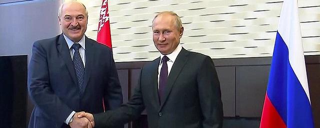 Песков: Путин и Лукашенко обсуждали поставки энергоносителей