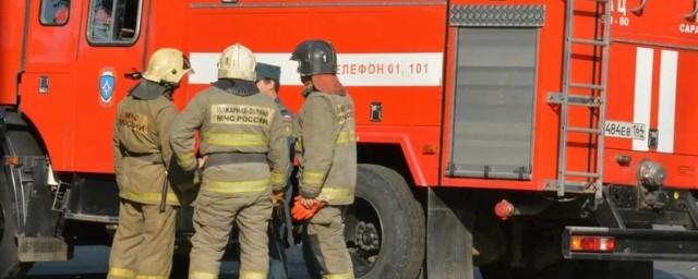 В Балакове Саратовской области в квартире пятиэтажного дома загорелась кухня