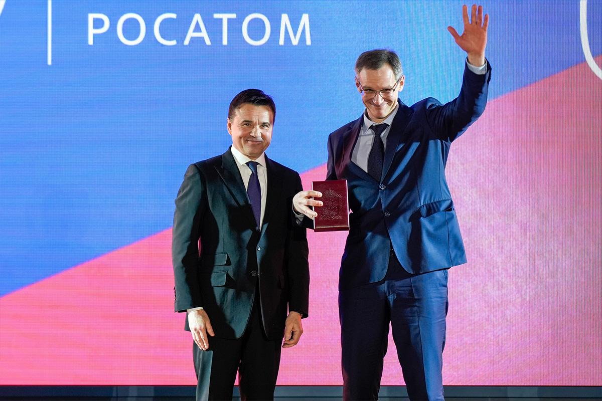 От Обнинской АЭС до реакторов ВВЭР-1200: Губернатор Андрей Воробьев вручил награды ведущим инженерам-атомщикам ОКБ «Гидропресс» в честь 80-летнего юбилея предприятия