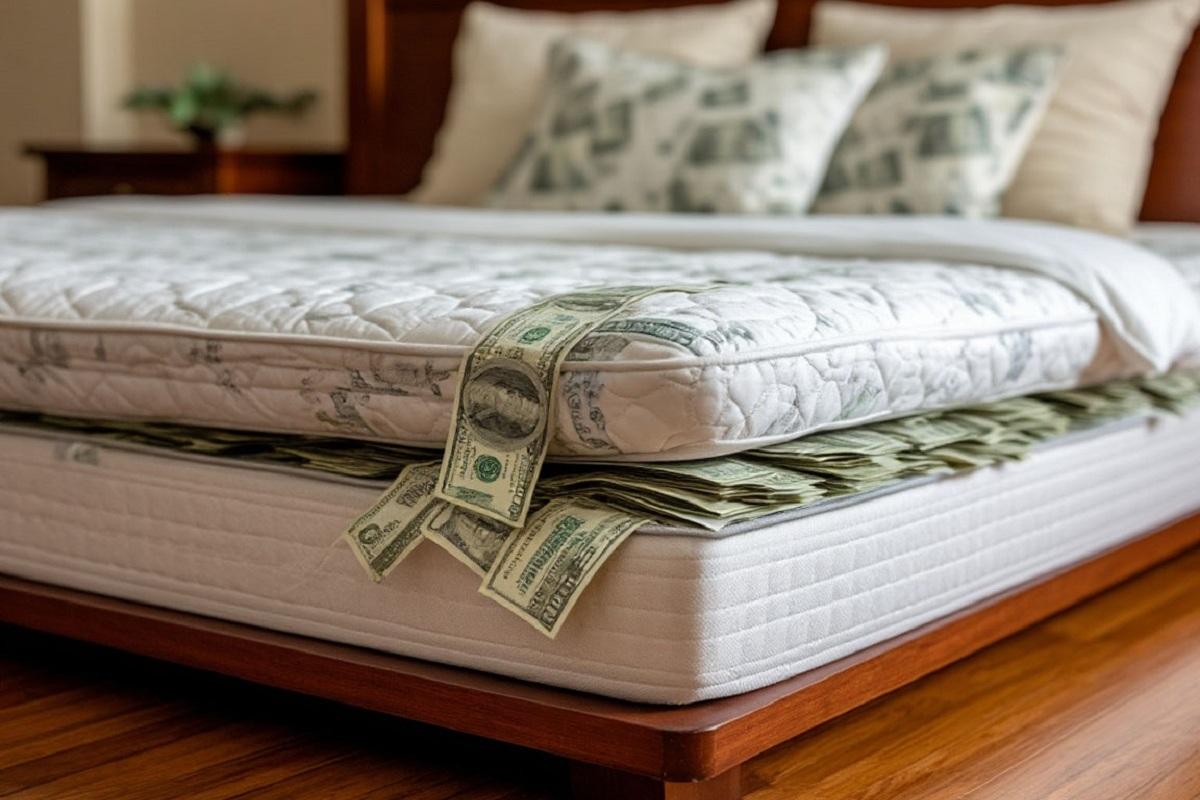 Россияне спрятали «под матрасами» ошеломительную сумму наличных