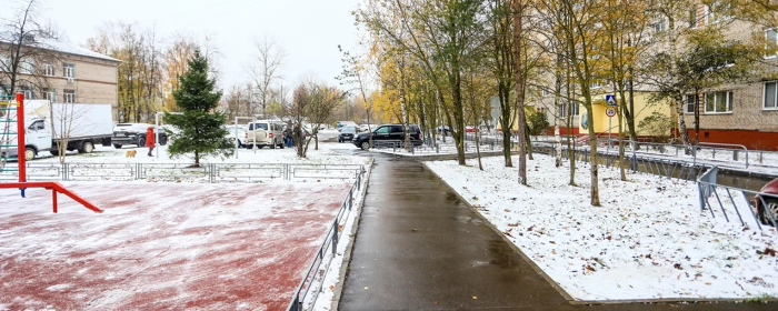 В г.о. Красногорск с начала года благоустроили восемь дворов