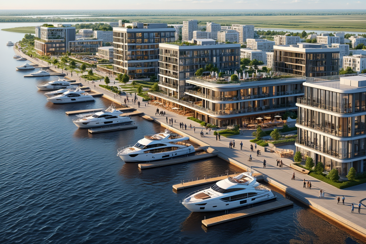 В Самарской области к 2036 году появится туристический комплекс с яхт-клубом