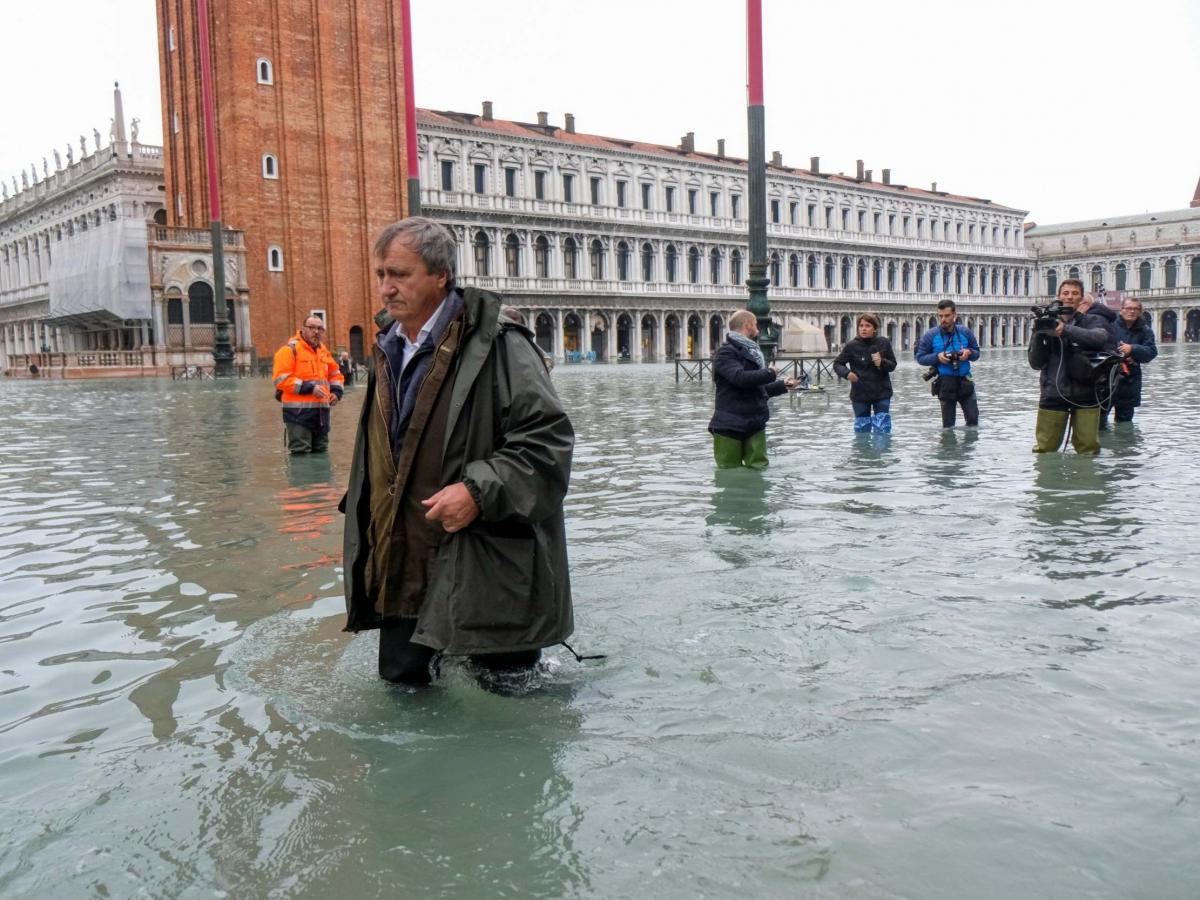 В Венеции оценили ущерб собору Святого Марка от наводнения