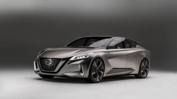Nissan представил на автосалоне в Детройте новый концепт Vmotion 2.0