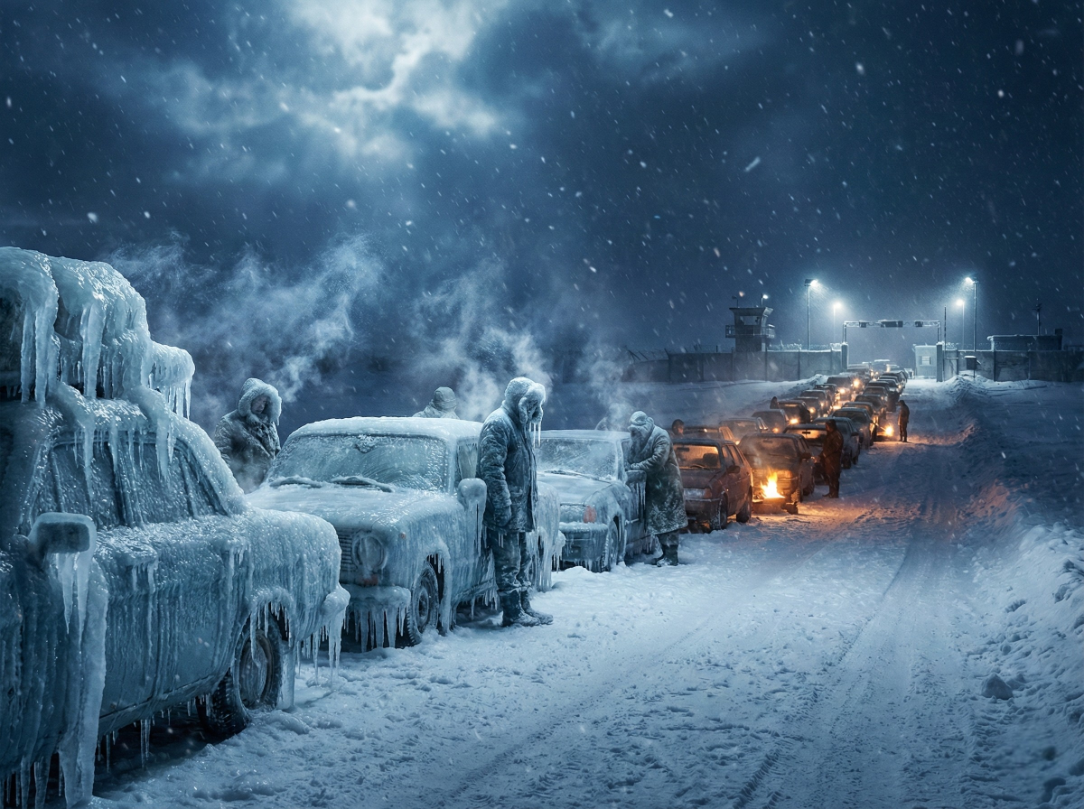 Холодильник победил телевизор. Голодные и замерзающие эстонцы штурмуют границу с Россией. Почему?