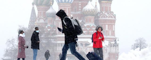 Морозы ожидают жителей европейской части РФ в начале рабочей недели