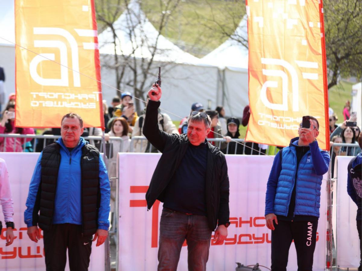 Мэр Иван Носков: 4000 человек из 150 городов России отметили День Космонавтики Космическим полумарафоном в Самаре