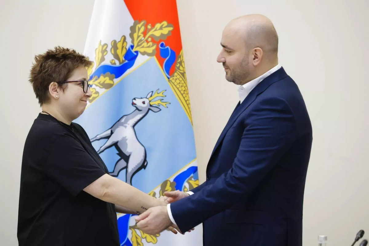 Самарский губернатор обсудил развитие паллиативной помощи с главой фонда «Вера»