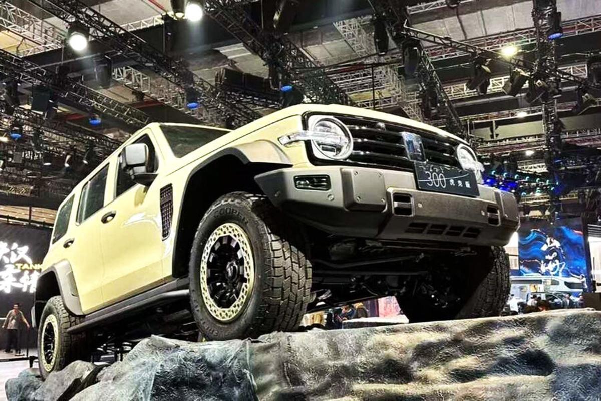 Tank представит в Шанхае соперника Jeep Wrangler