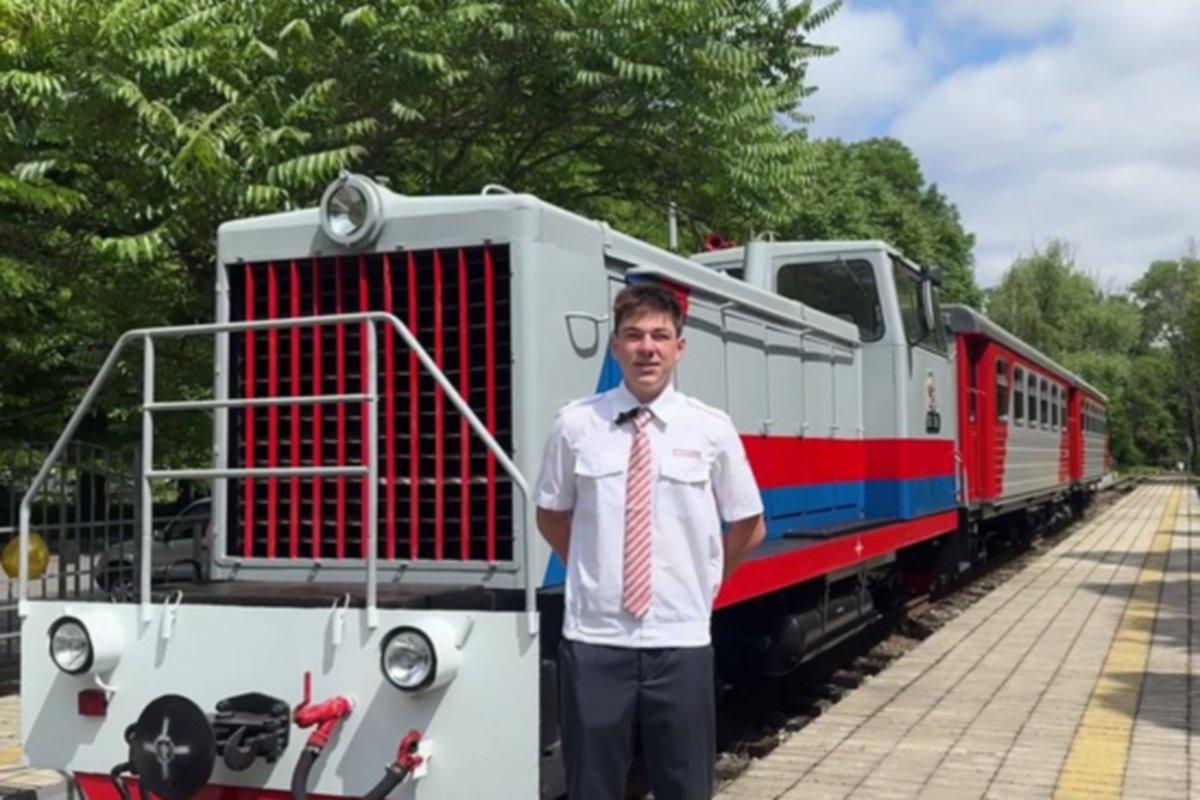 Во Владикавказе своих пассажиров ждет вновь открывшаяся детская железная дорога