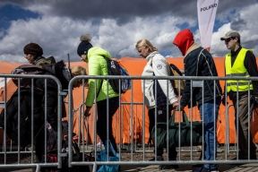 Треть украинских беженцев намерены вернуться на родину