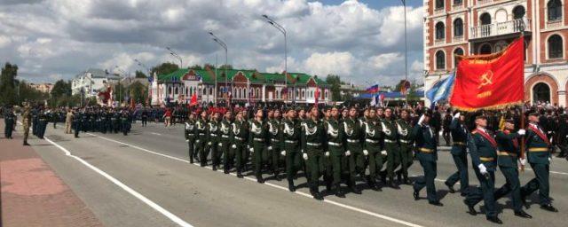 На главной улице столицы Марий Эл проходит Парад Победы