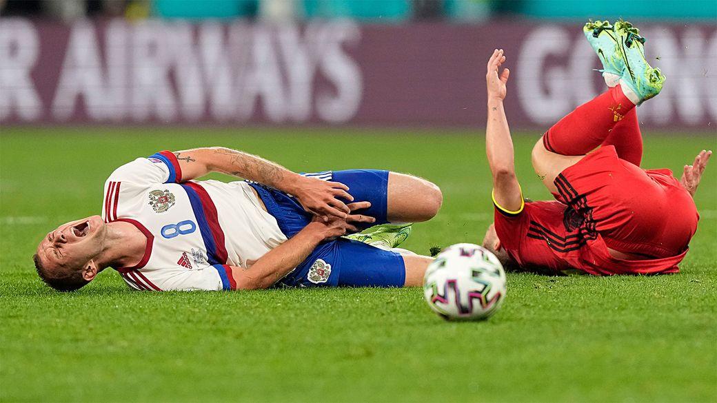 Сборная России проиграла Бельгии в первом матче ЕВРО-2020 со счетом 3:0