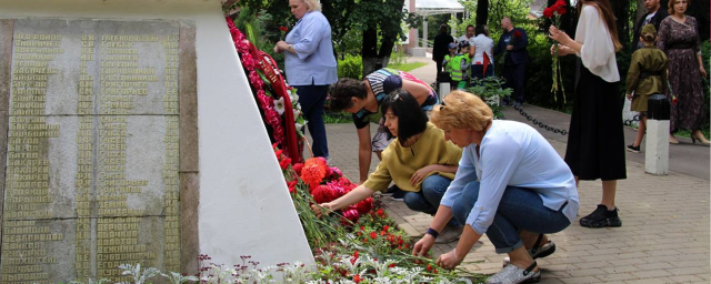 В разных уголках г.о. Красногорск прошли памятные мероприятия в день начала ВОВ