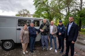 Спикер Заксобрания ЯНАО Сергей Ямкин: Депутаты Ямала доставили гуманитарную помощь в Донецк, Ростов-на-Дону и Волноваху