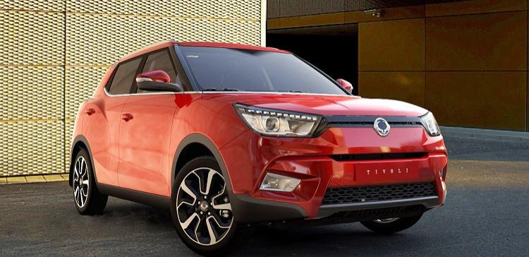 Обновленный кроссовер SsangYong Tivoli получит полный привод