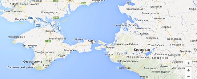 Украинский политик показал карту с Крымом в составе России