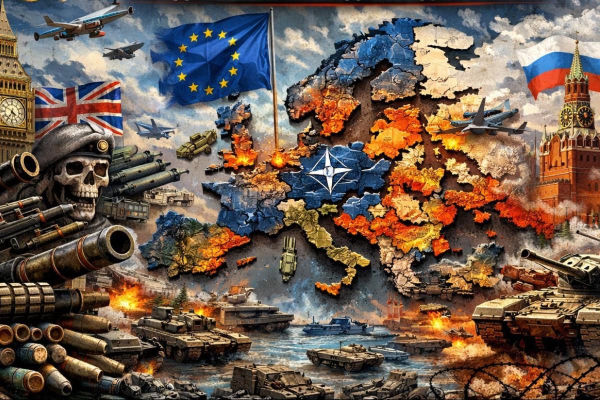 Пушки вместо масла: Лондон готовит гадости для России. Карта Европы изменится до неузнаваемости?