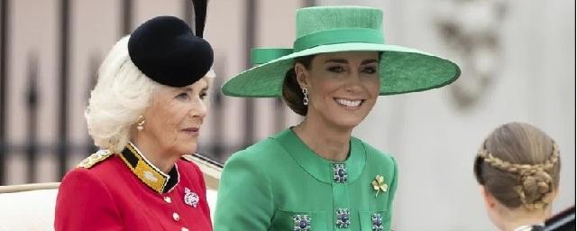 Кейт Миддлтон посетила парад Trooping the Colour в статусе принцессы Уэльской