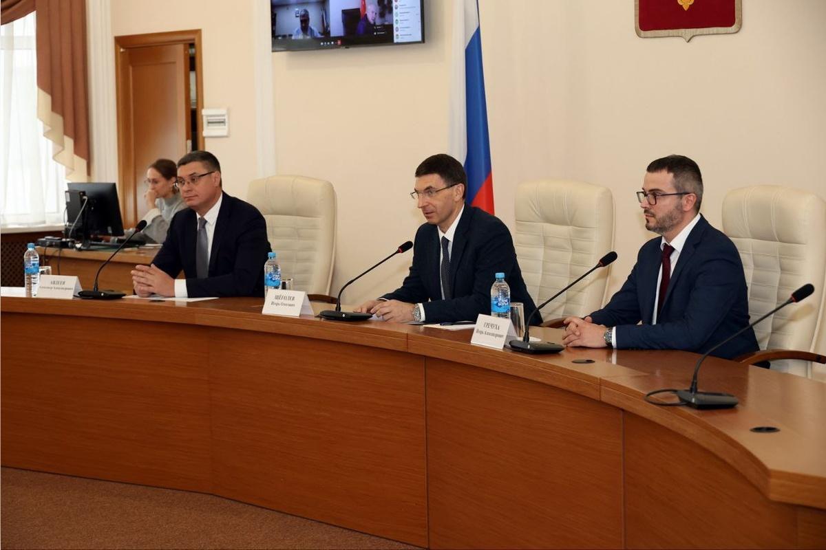 Александр Авдеев поздравил Игоря Гречуху с назначением на пост федерального инспектора по Владимирской области