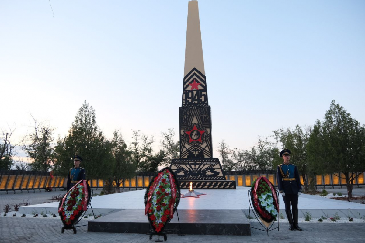 В Астрахани восстановили мемориал героям Великой Отечественной войны