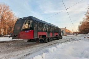 Мэр Максим Кудрявцев: До конца декабря в Новосибирске на линию выйдут девять модернизированных трамваев