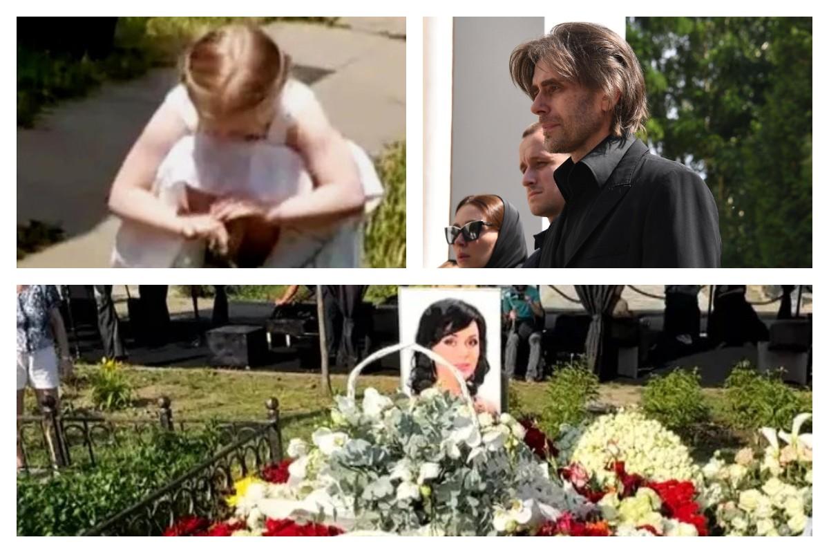 «Папа, смотри!» Как вела себя 5-летняя Мила на могиле у мамы Анастасии Заворотнюк на 9-й день